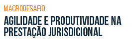 Macrodesafio - Agilidade e produtividade na prestação jurisdicional