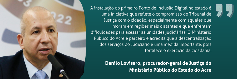 Danilo Lovisaro, procurador-geral de Justiça do Ministério Público do Estado do Acre