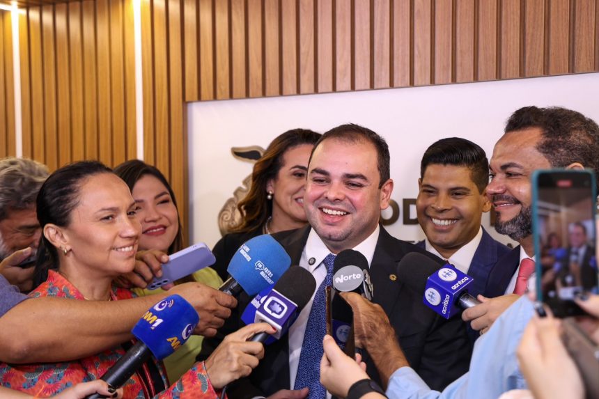 Qualquer decisao sobre a eleicao da Mesa Diretora da Aleam sera tomada em conjunto com o colegiado da Casa afirma Roberto Cidade sobre acao do STF Foto Herick Pereira WqB0YB
