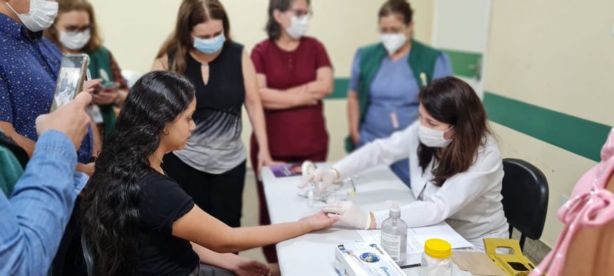 Janeiro 23 Semsa Manaus Testagem rapida hanseniase 2