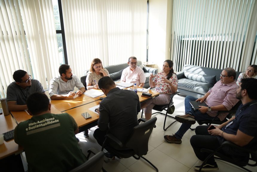 Prefeitura de Manaus apresenta projetos ambientais a representante do BID Foto Henrique Miranda Semmasclima