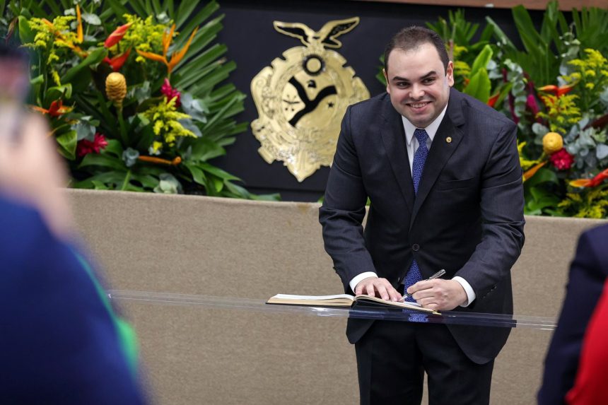 Roberto Cidade assume presidencia da Assembleia Legislativa reforcando compromisso com dialogo e uniao em beneficio do Amazonas Foto Herick Pereira EWfL8j