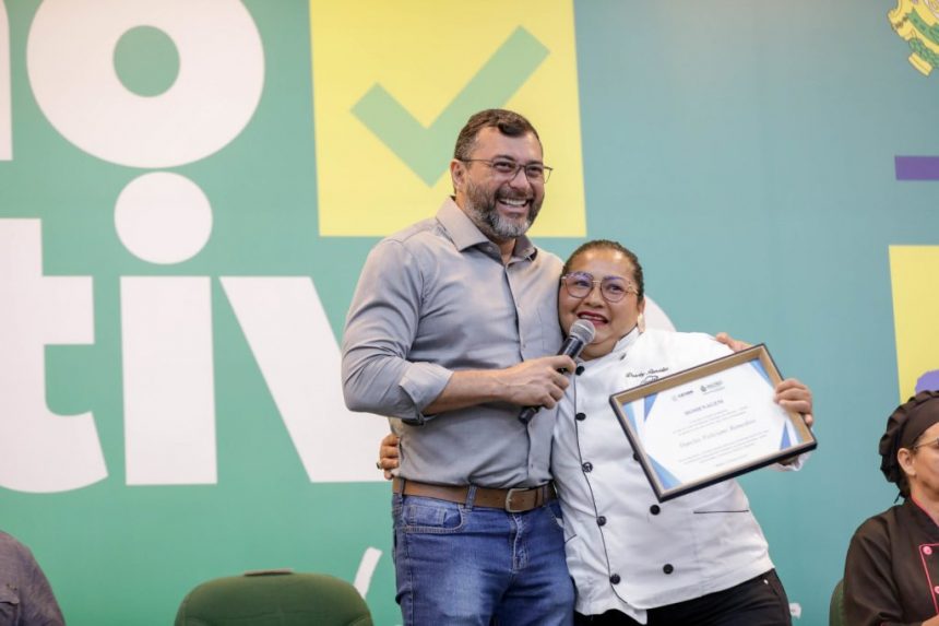 Na abertura do ano letivo governador Wilson Lima destaca importancia de cursos oferecidos pelo Cetam para a geracao de emprego e renda 2 foto Alex Pazuello Secom 1024x682 1
