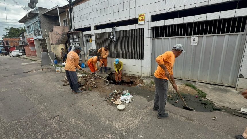 rede de drenagem Alvorada 4
