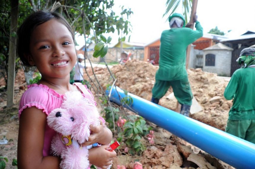 CIAMA 30 ANOS 1 OBRAS DO SISTEMA DE ABASTECIMENTO DE AGUA EM TABATINGA FOTO DIVULGACAO CIAMA 1024x681 1