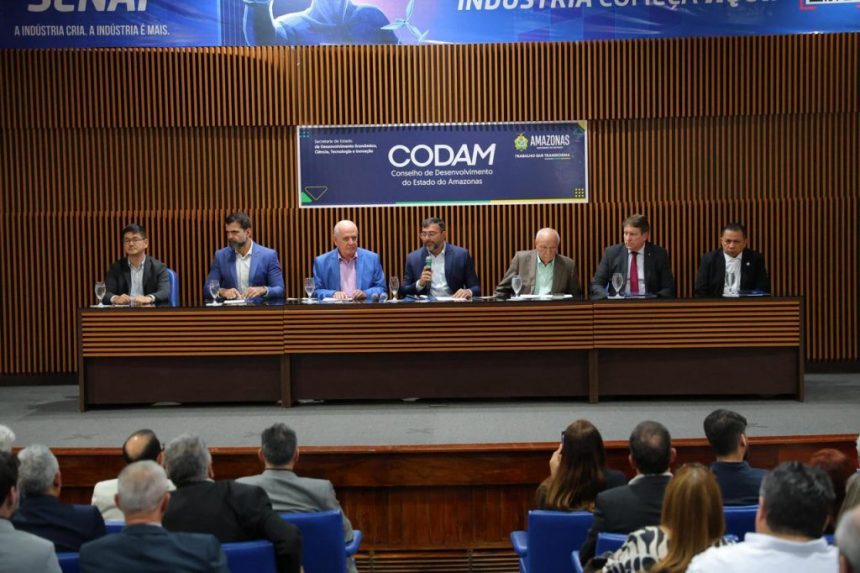 Governador Wilson Lima destaca aprovacao de projetos com previsao de quase 2 mil empregos na 314a reuniao do Codam 2 foto Diego Peres Secom 1024x682 1