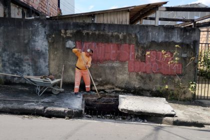 obras de drenagem na Alvorada