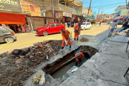 Comerciantes do bairro Compensa destacam melhorias apos obras de drenagem executadas pela Prefeitura de Manaus 4