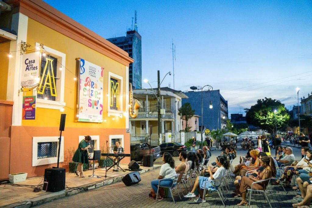 Festival de Jazz abre inscrições para estabelecimentos participarem de circuito gastronômico e cultural em Manaus Portal o Judiciário Cultura Aqui tem Jazz foto Aguilar Abecassis 2 1024x682 1