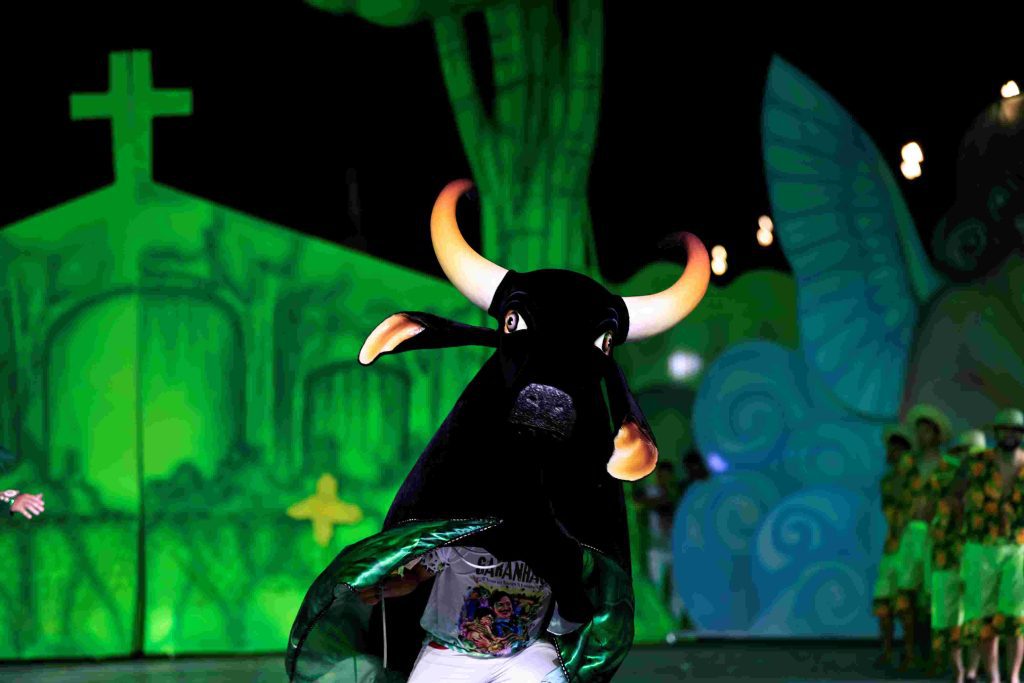 Bois-bumbás de Manaus encerram a programação do Festival Folclórico do Amazonas no Sambódromo Portal o Judiciário Cultura Boi Garanhao foto Arquivo Secretaria de Estado de Cultura e Economia Criativa 1024x683 1