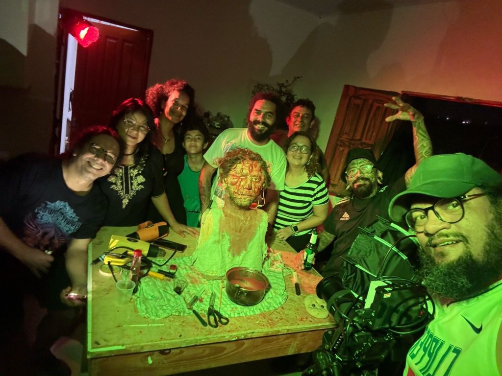 Efeitos especiais para filmes de terror de baixo orçamento é tema de workshop em Manaus Portal o Judiciário Cultura Equipe Mata Gato foto Arquivo Mata Gato 1 1024x768 1