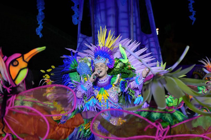 Batalha dos bois-bumbás marca a última noite do 67º Festival Folclórico do Amazonas Portal o Judiciário Cultura FFAM boi bumba foto Aguilar Abecassis Secretaria de Estado de Cultura e Economia Criativa 12