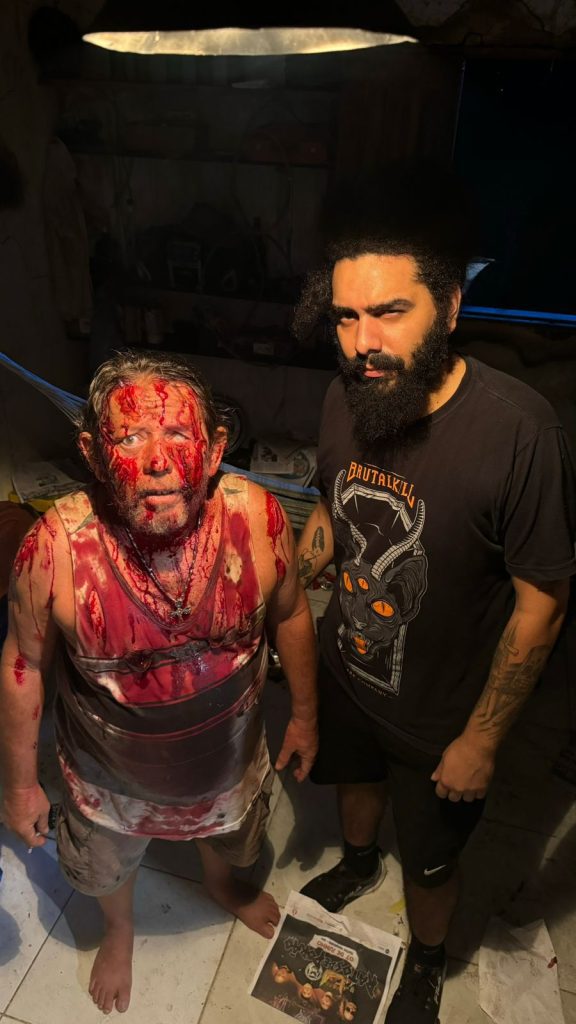 Efeitos especiais para filmes de terror de baixo orçamento é tema de workshop em Manaus Portal o Judiciário Cultura projeto Mata Gato Evandro Menezes e Andre Cunha foto Arquivo Mata Gato 576x1024 1