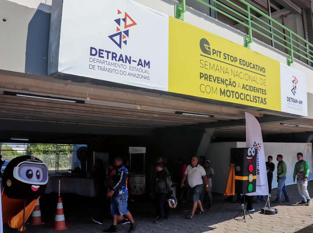 Detran-AM e Abraciclo iniciam pit stop educativo para motociclistas nesta quinta-feira Portal o Judiciário Detran AM Pit Stop Creditos Divulgacao Detran AM 4 1024x763 1
