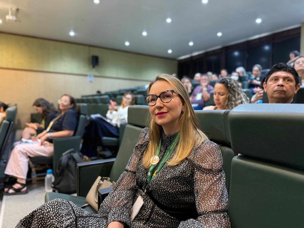 Julho Amarelo: Amazonas prepara municípios para atendimento mais rápido a pessoas com hepatites virais Portal o Judiciário FVS RCP Oficina Hepatites Virais Vanieli Cappellesso FOTO Leticia Araujo FVS RCP 1 1024x768 1