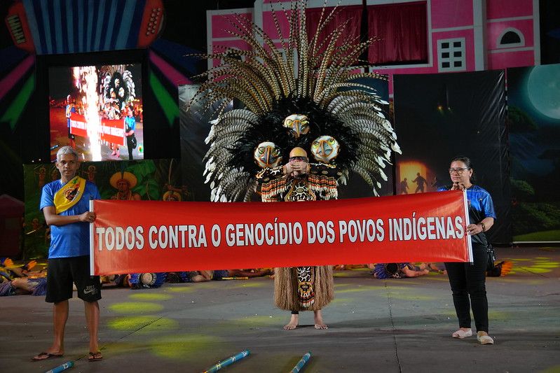 Festival Folclórico do Amazonas tem noite marcada por fé, resistência e memória ancestral Portal o Judiciário Festival Folclorico Amazonas Foto Aguilar Abecassis SEC 3