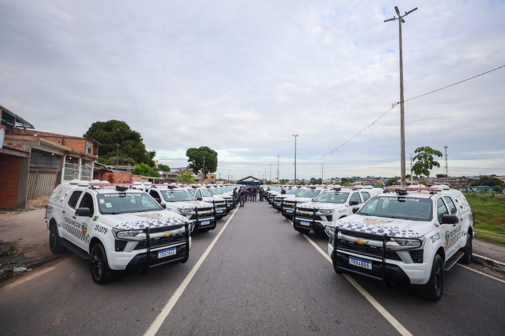 Governador Wilson Lima entrega mais de 360 novas viaturas para reforço da segurança na capital Portal o Judiciário Novas Viaturas Tiago Correa 5 1024x682 1