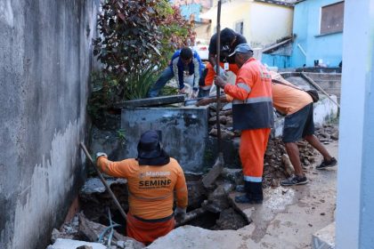 Prefeitura combate irregularidades e previne alagamentos no bairro Sao Francisco 3