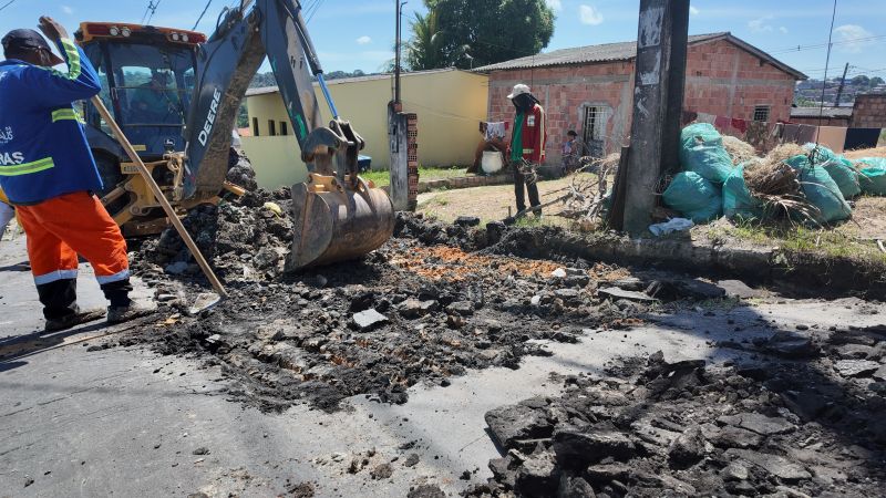 Prefeitura de Manaus avanca com o Plano de Verao na zona Norte da capital 3