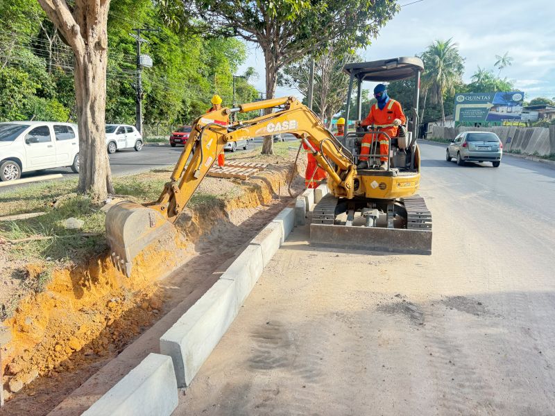 Prefeitura de Manaus avanca com obras de alargamento da avenida do Turismo na zona Oeste 4