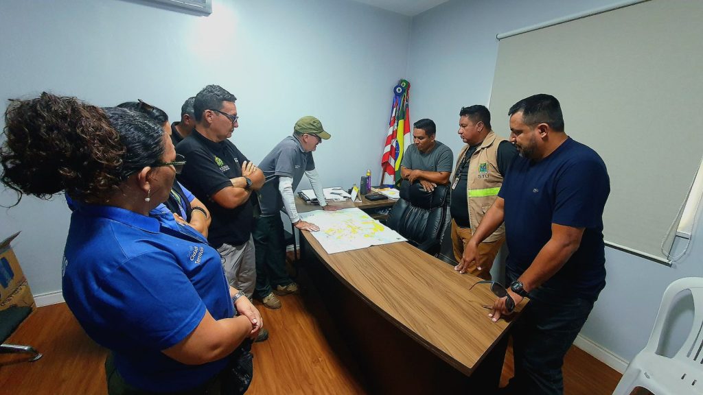 Em Itapiranga, Sect inicia trabalho para regularização fundiária em comunidades da Estrada da Várzea Portal o Judiciário SECT ACAO ITAPIRANGA DIVULGACAO 1024x576 1