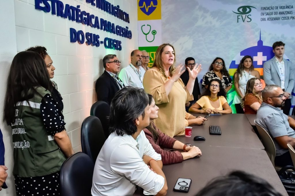 Governo do Amazonas implanta Centro de Inteligência Estratégica para a Gestão do SUS no estado Portal o Judiciário SES Implantacao Cieges Fotos Evandro Seixas 1024x682 1