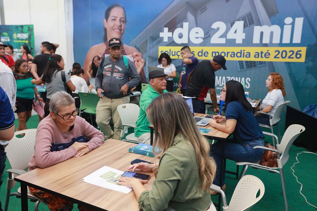 Subsídio Entrada do Meu Lar já beneficiou mais de 1,4 mil famílias para compra de imóvel, no Amazonas Portal o Judiciário UGPE FEIRAO AMAZONAS MEU LAR FOTO TIAGO CORREA UGPE 02 1 1024x683 1