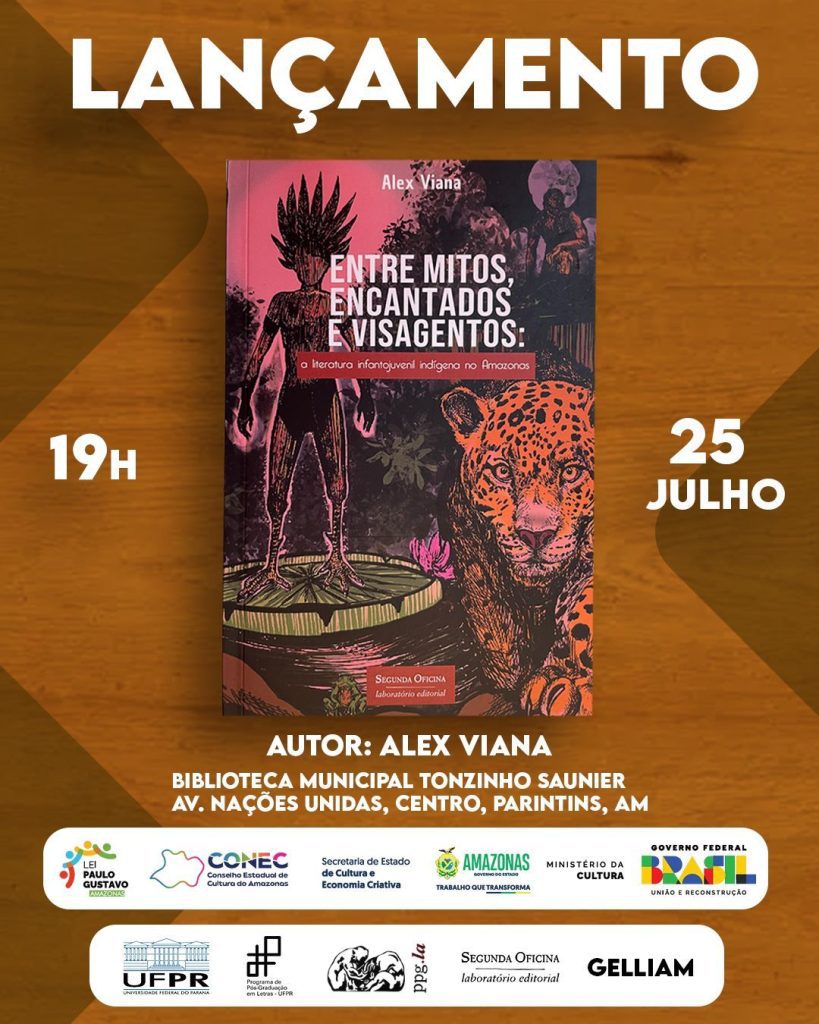 ‘Entre Mitos, Encantados e Visagentos’: Obra reúne histórias e reflexões sobre produção literária indígena no Amazonas Portal o Judiciário WhatsApp Image 2025 07 21 at 161421 819x1024 1