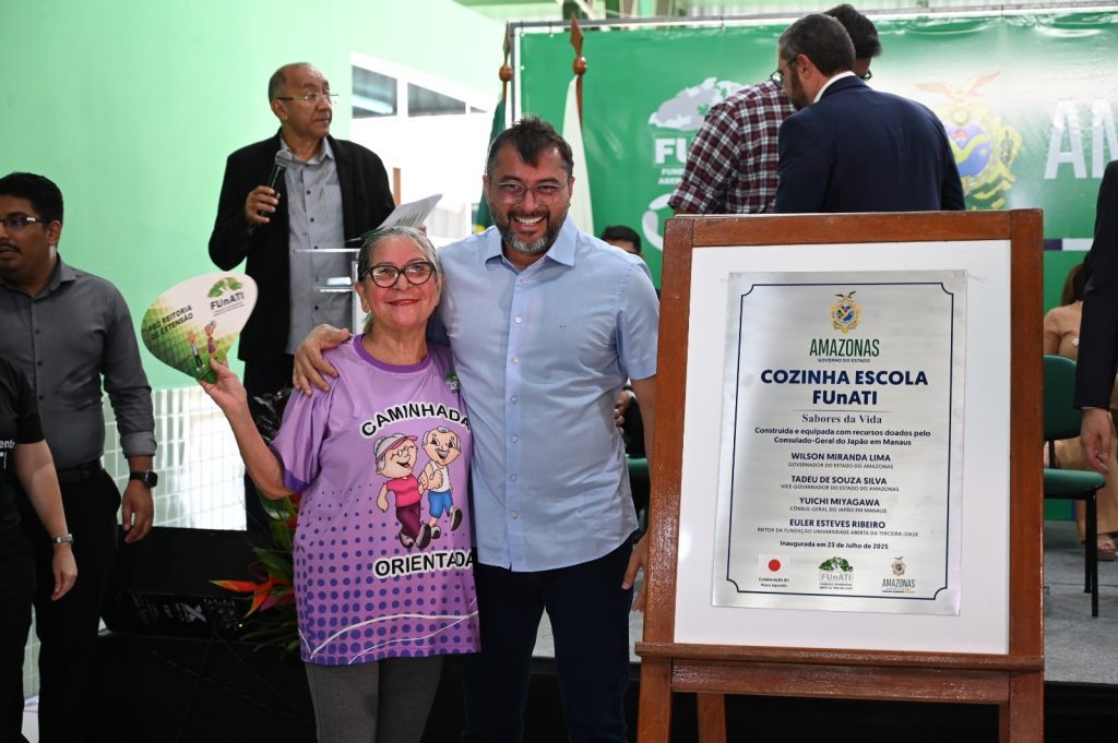 Governador Wilson Lima e Consulado do Japão inauguram Cozinha Escola da FUnATI em Manaus Portal o Judiciário WhatsApp Image 2025 07 23 at 141740 1 1024x681 1