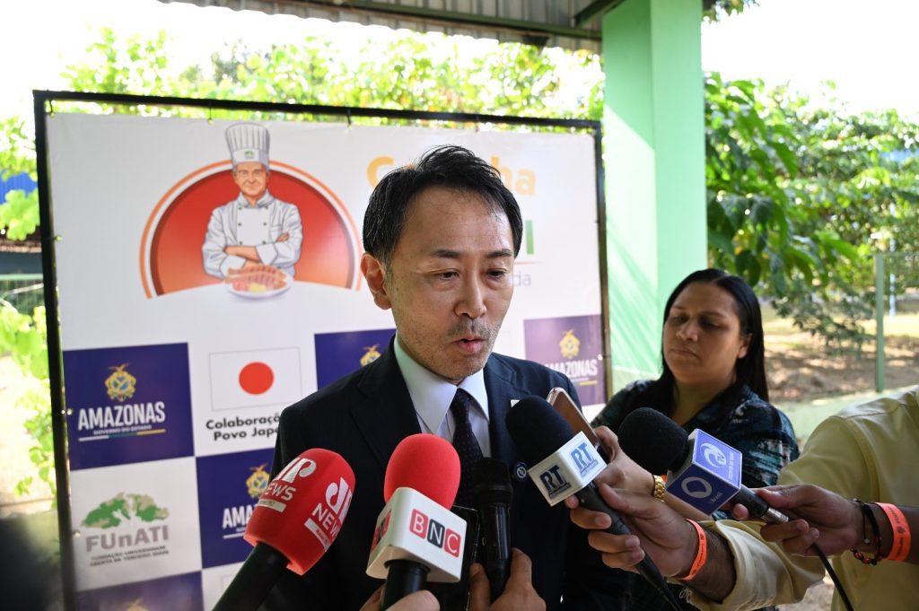 Governador Wilson Lima e Consulado do Japão inauguram Cozinha Escola da FUnATI em Manaus Portal o Judiciário consul 1024x681 1