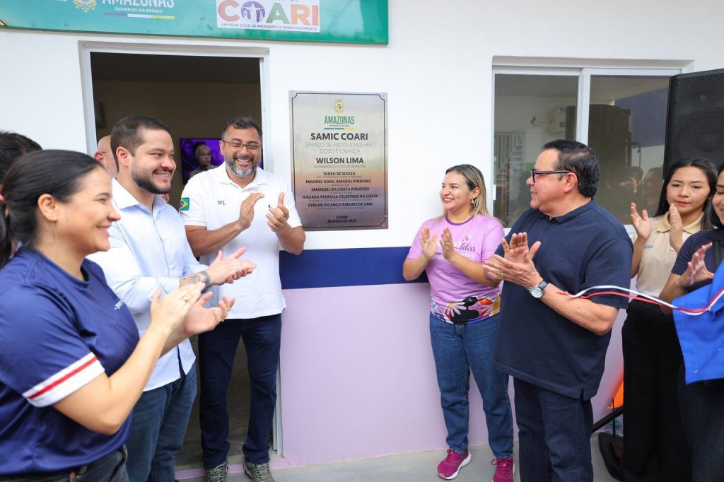 Governador Wilson Lima inaugura Servico de Apoio a Mulher Idoso e Crianca e investe mais de R 25 milhoes nos setores social e primario em Coari 1 Foto Mauro Neto Secom 1 1024x682 1