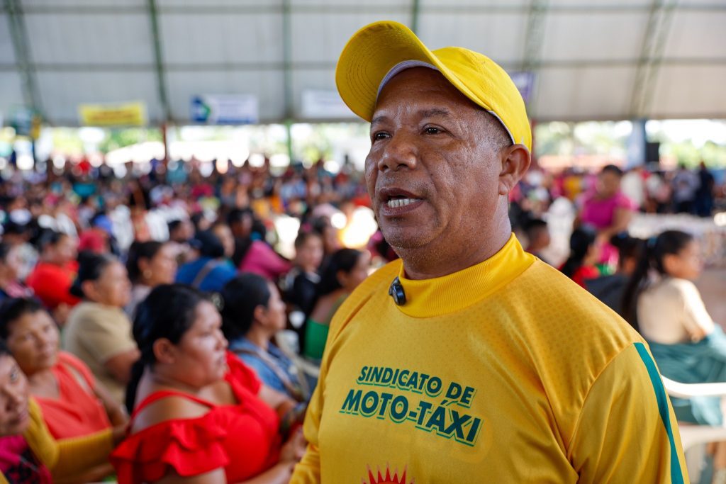 Mototaxistas do interior do Amazonas destacam importancia dos investimentos do Governo com a seguranca no transito Pelaio Montanho Foto Mauro Neto Secom 1024x683 1