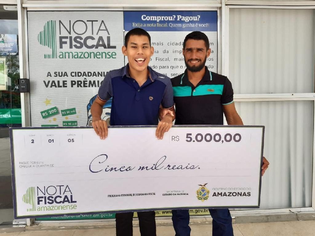 Sefaz Personagem Feliciano e o filho Antonio foto divulgacao 1