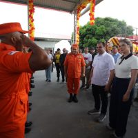 Governador Roberto Cidade inaugura 13º Grupamento Integrado de Combate a Incêndio e Proteção Civil em Manicoré e amplia atuação do Corpo de Bombeiros