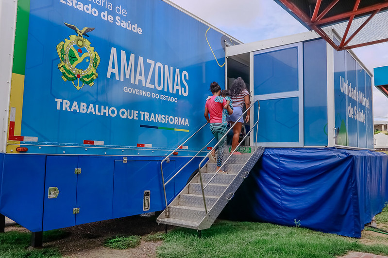Carreta da Saúde amplia oferta de mais de 1,1 mil exames de imagem em Manaus e no interior do Amazonas