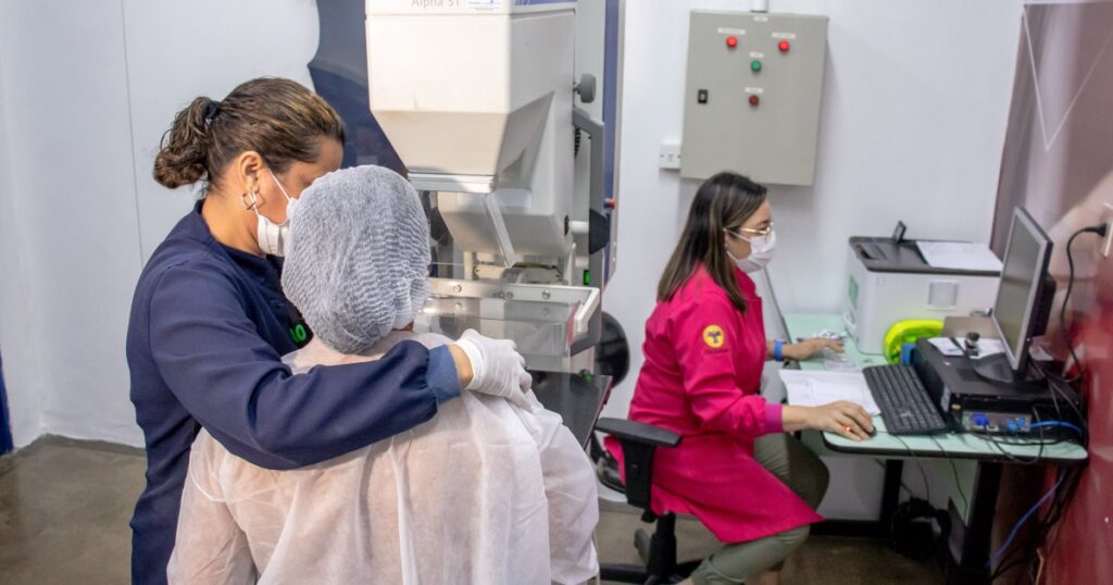 Atendimento integrado reúne exames e vacinação na última etapa do circuito feminino em Manaus
