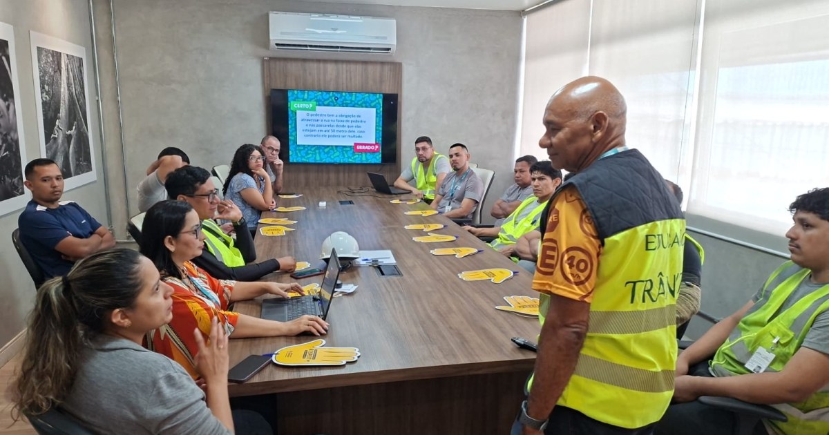 IMMU leva projeto de prevenção no trânsito a colaboradores da Costa Brasil, em Manaus