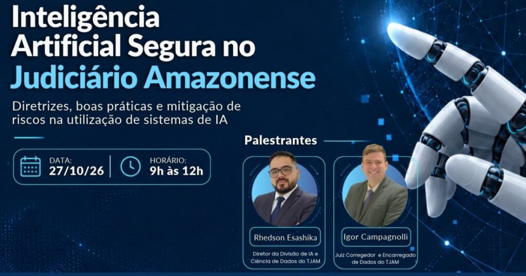Esmam prepara curso sobre uso seguro de inteligência artificial no Judiciário do Amazonas