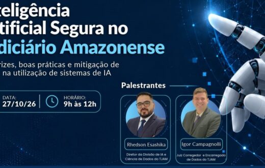 Esmam prepara curso sobre uso seguro de inteligência artificial no Judiciário do Amazonas