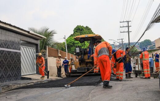Planejamento técnico conduz primeira etapa de recuperação na rua Paulo Nery