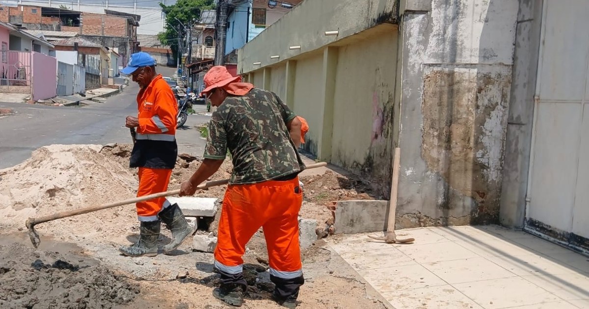 Seminf leva serviços à superfície da rua Pitimbu após reforço da tubulação