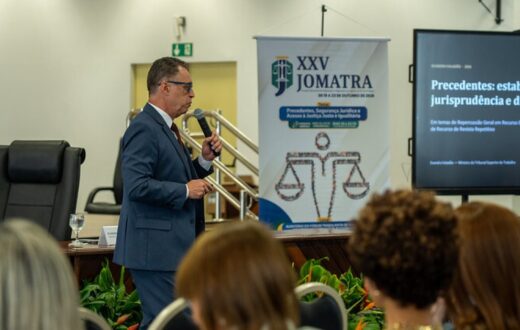 Jomatra debate precedentes obrigatórios e limites para magistrados nas redes sociais