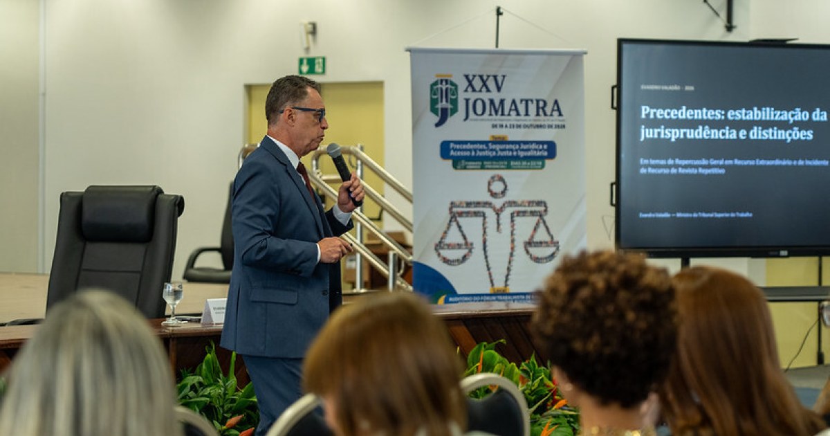 Jomatra debate precedentes obrigatórios e limites para magistrados nas redes sociais