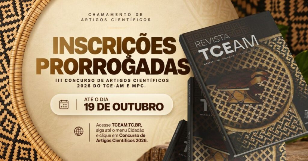 Concurso científico do TCE-AM reúne pesquisas de 14 estados e três países