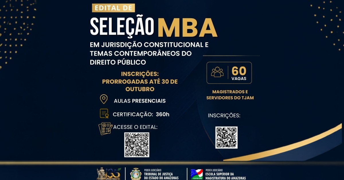 Esmam prorroga até outubro de 2026 inscrições para MBA gratuito
