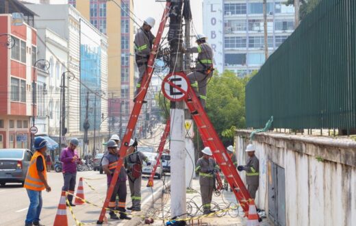 Ordenamento iniciado em 2025 chega ao entorno da igreja da Matriz, em Manaus