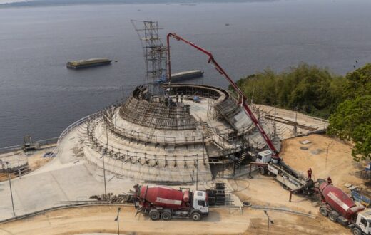 Frentes de infraestrutura acompanham montagem da Oca no Parque Encontro das Águas