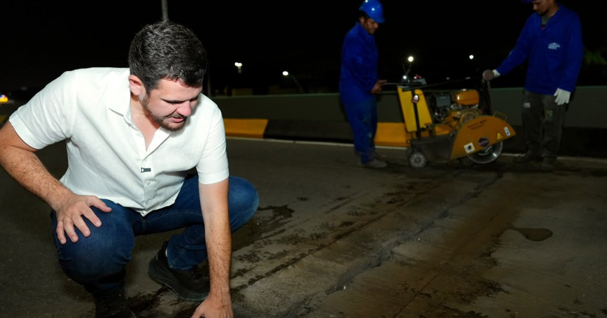 Projeto de renovação prevê reparos estruturais e troca de juntas no viaduto Ayrton Senna