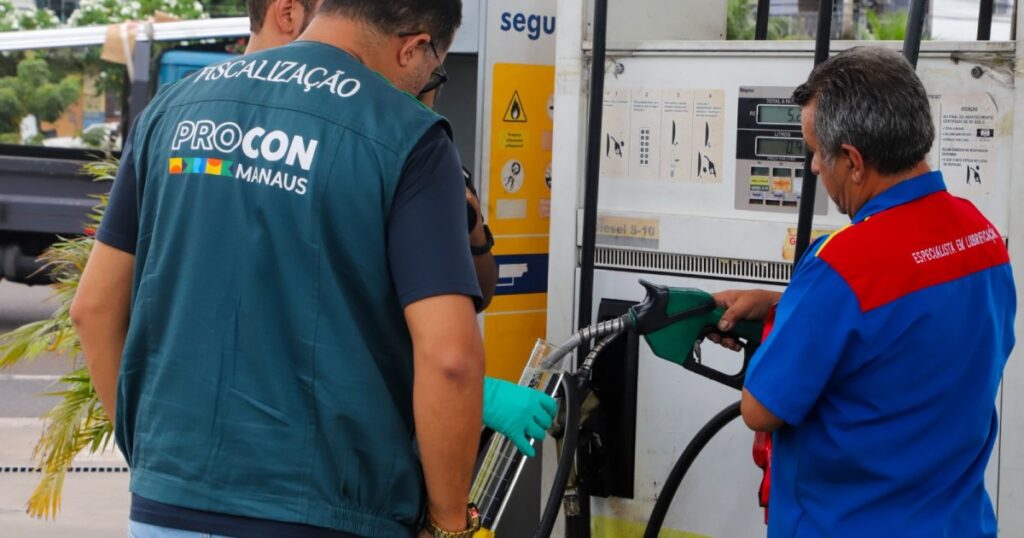 Procon Manaus divulga levantamento feito em 40 postos no dia 13 de outubro